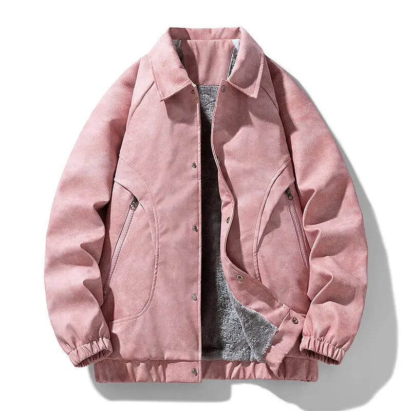 Runo Fleece Bomber Jacket