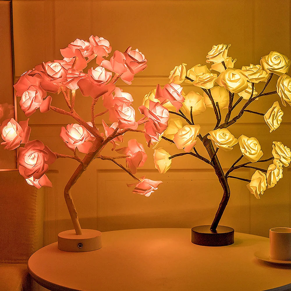 Romantic Rose Tree Lamp