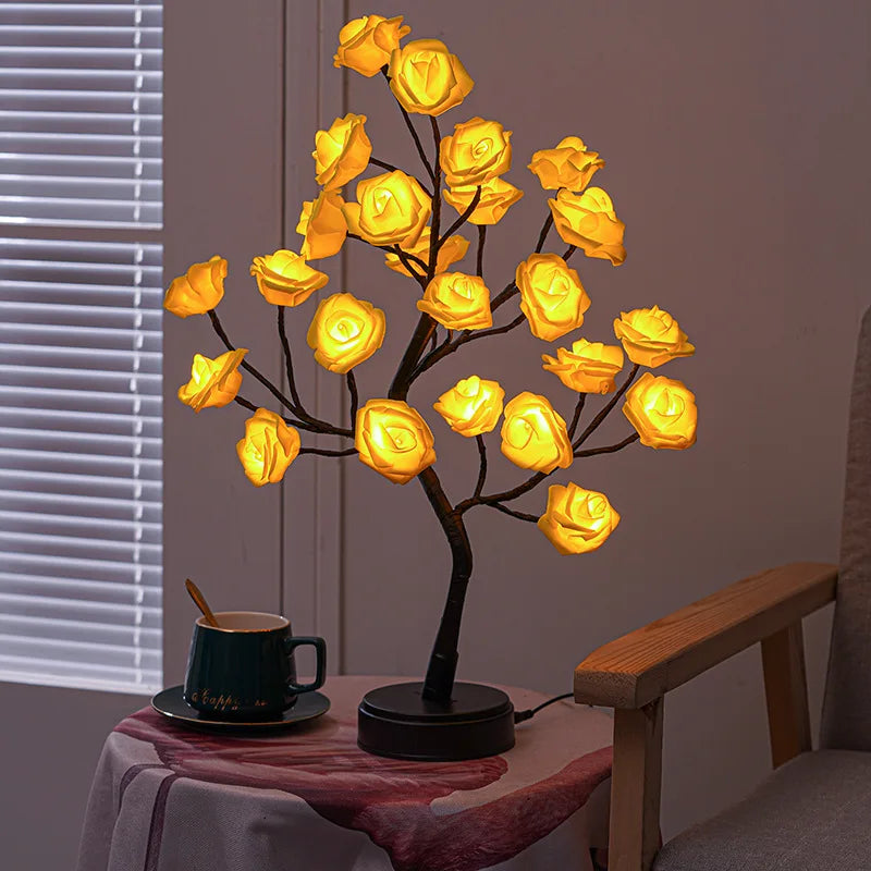 Romantic Rose Tree Lamp